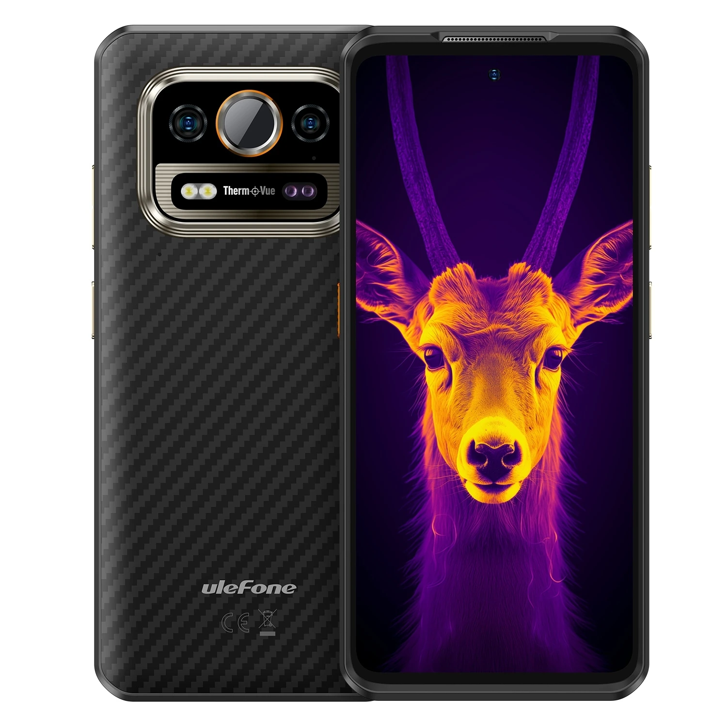 Ulefone Armor 25T Pro 5G Rugged Smartphone 6GB+256GB  6.78'' Thermal Imaging Android 14 33W 50MP+64MP 6500mAh NFC 5G Smartphone