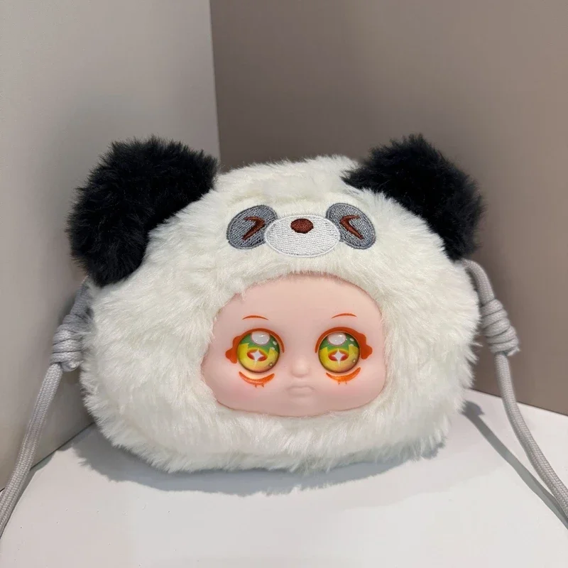 جديد لطيف سلسلة الأرنب الصغير حوالي 15 سنتيمتر حقيبة شخصية لطيف مع حقيبة طلاء الفينيل الحيوان مفاجأة فتاة هدية ﻿