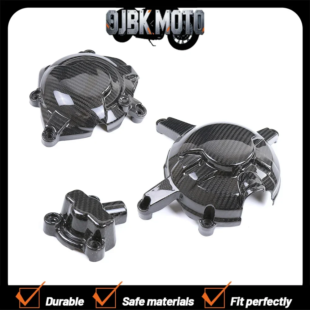 

For Yamaha YZF R3 YZF-R3 MT 03 MT-03 MT03 R25 MT-25 R125 100% Carbon Fiber Engine Cover Fairing Motorcycle Accessories