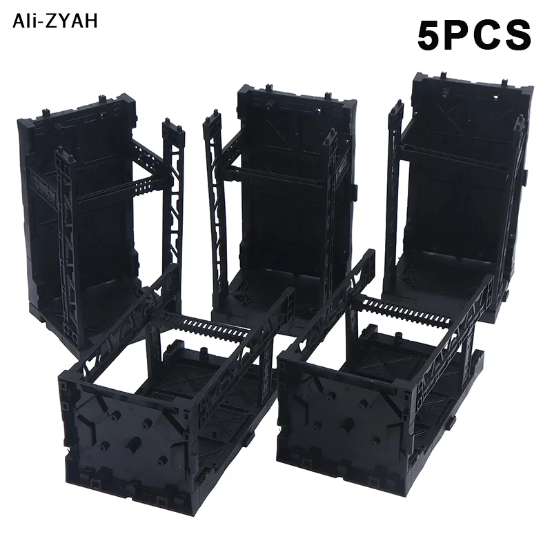 【AY】2/3/4/5Pcs 2026 Universal Anime Cartoon Character Figure Model Storage Box Interlocking Organizer Stackable For Anime Models