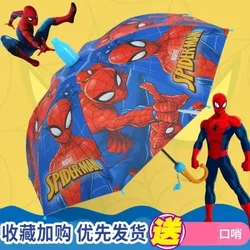 głosować Spiderman, Капітан Америка, детский солнцезащитный козырек и солнцезащитный крем, автоматический зонт с героями мультфильмов для начальной школы