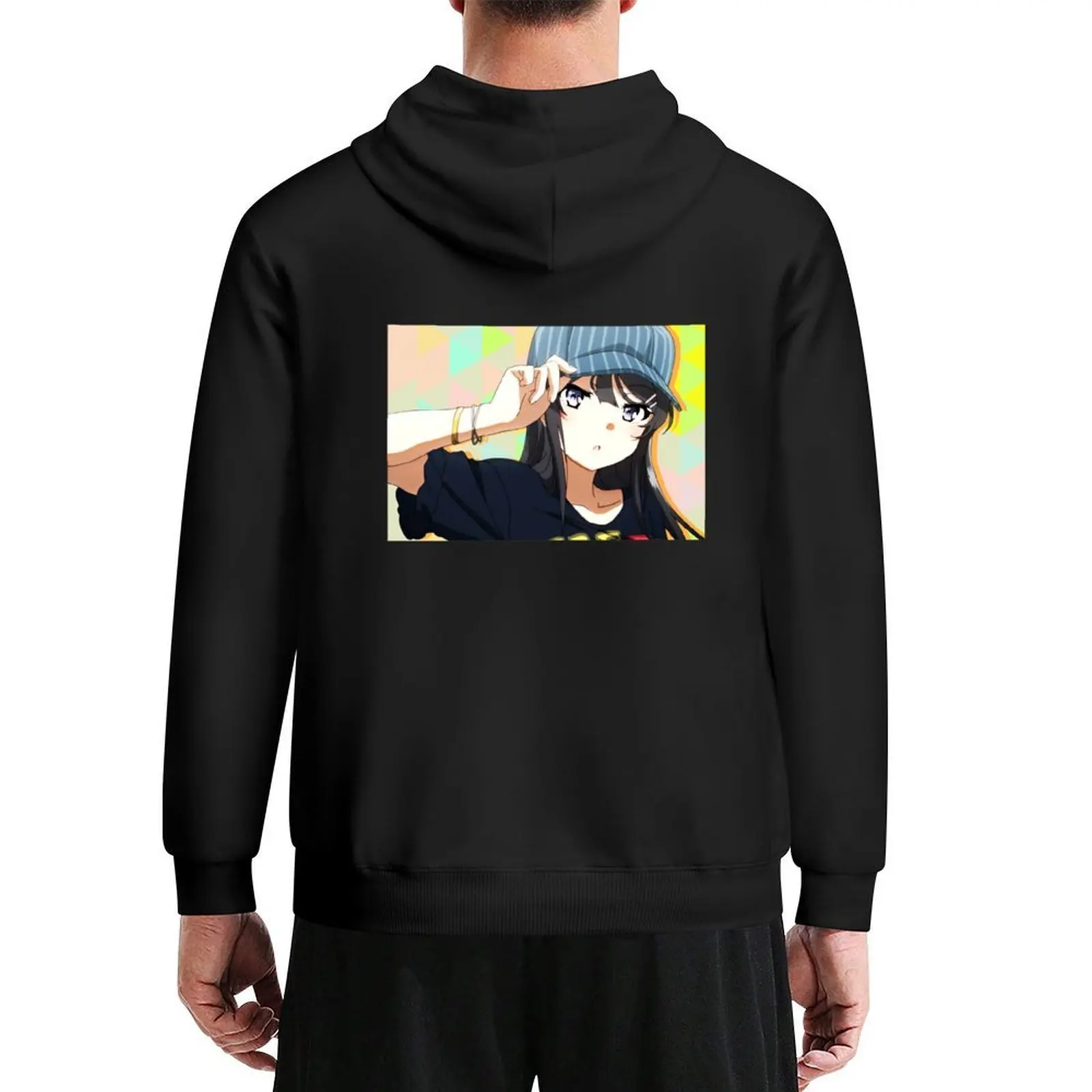 

Anime Retro Casual Hat Girl Hoodie men's sweat-shirt japanese style men's autumn clothes mens clothes tracksuit men