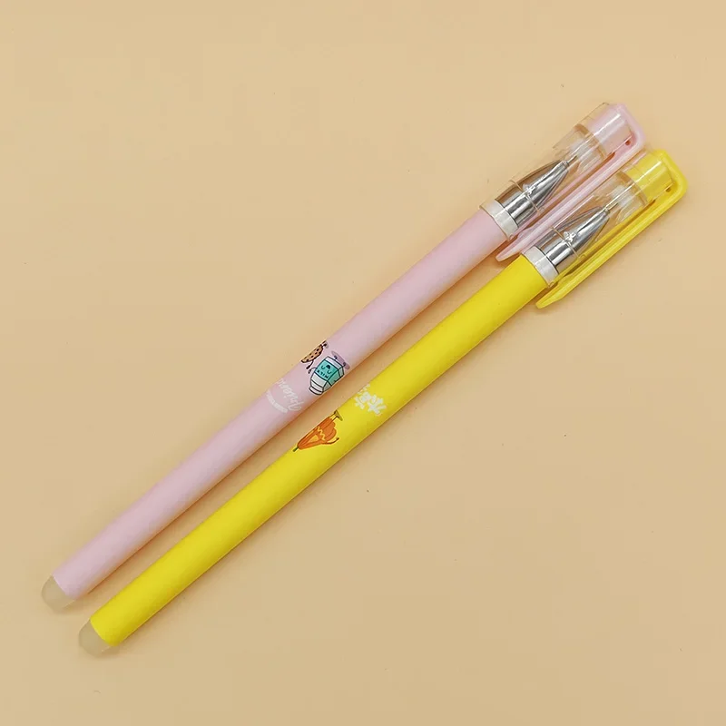 هلام القلم 0.5 مللي متر الأزرق هلام الحبر رصاصة/إبرة تلميح الملء متعدد نمط لطيف القلم القرطاسية المدرسية 10 قطعة #2