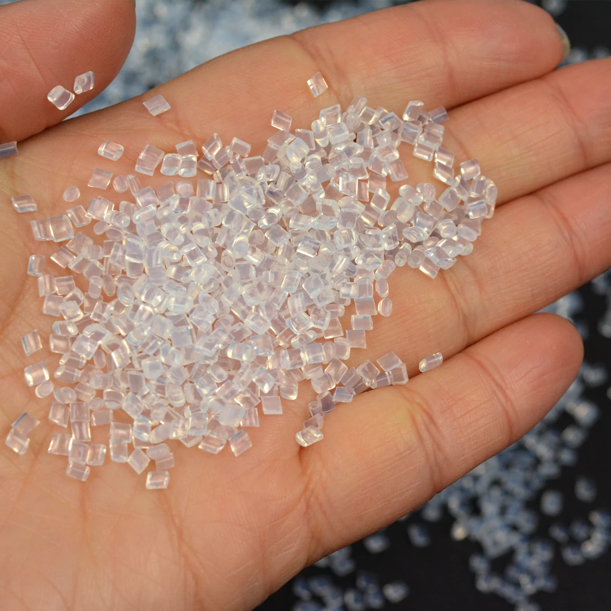 120g  Italian Keratin Glue Granule Pellets Transparent Keratin Glue Granules Beads for Nail/I Tip Hair Extensions