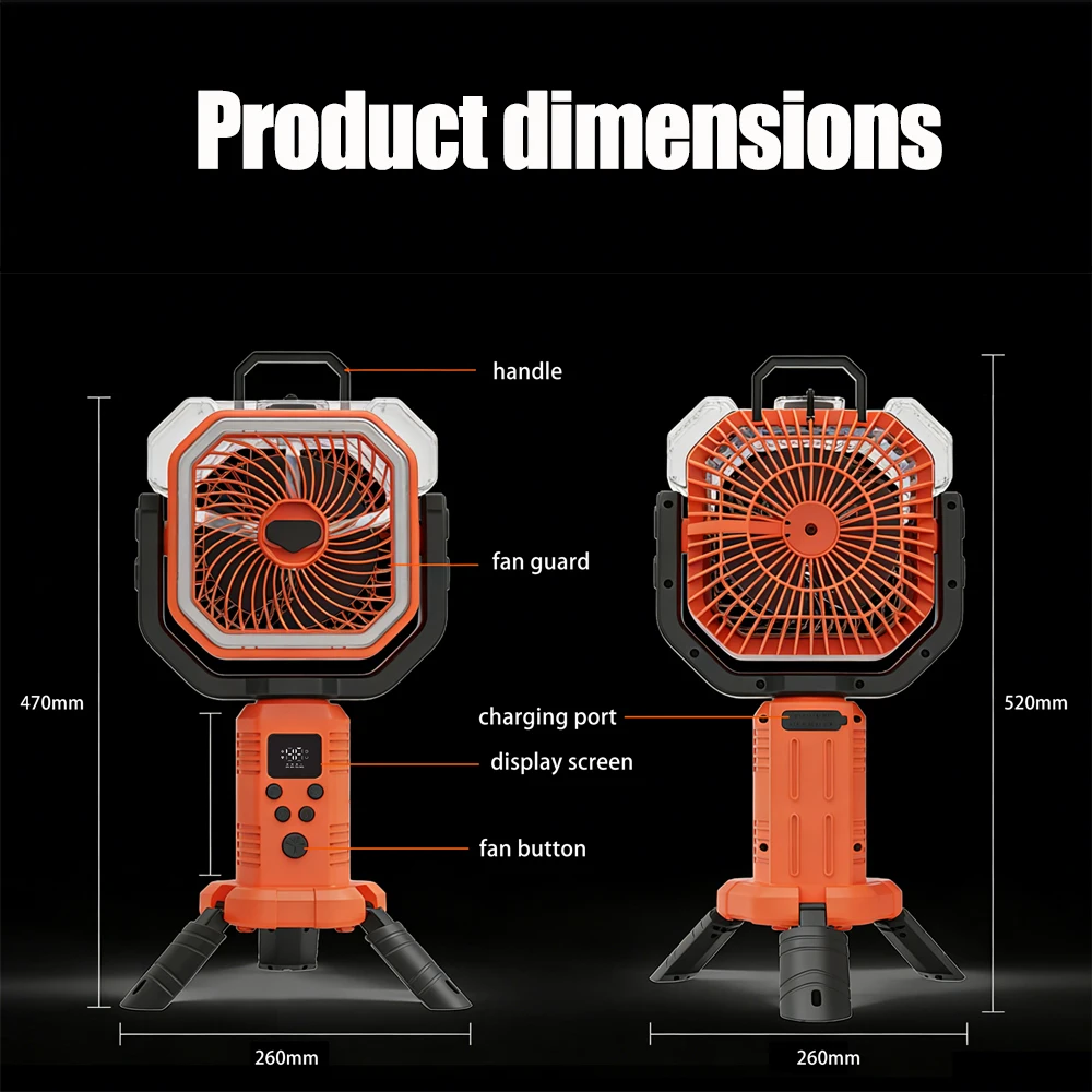 Przenośny wentylator zewnętrzn – Outdoor Power Fan recenzja i cena