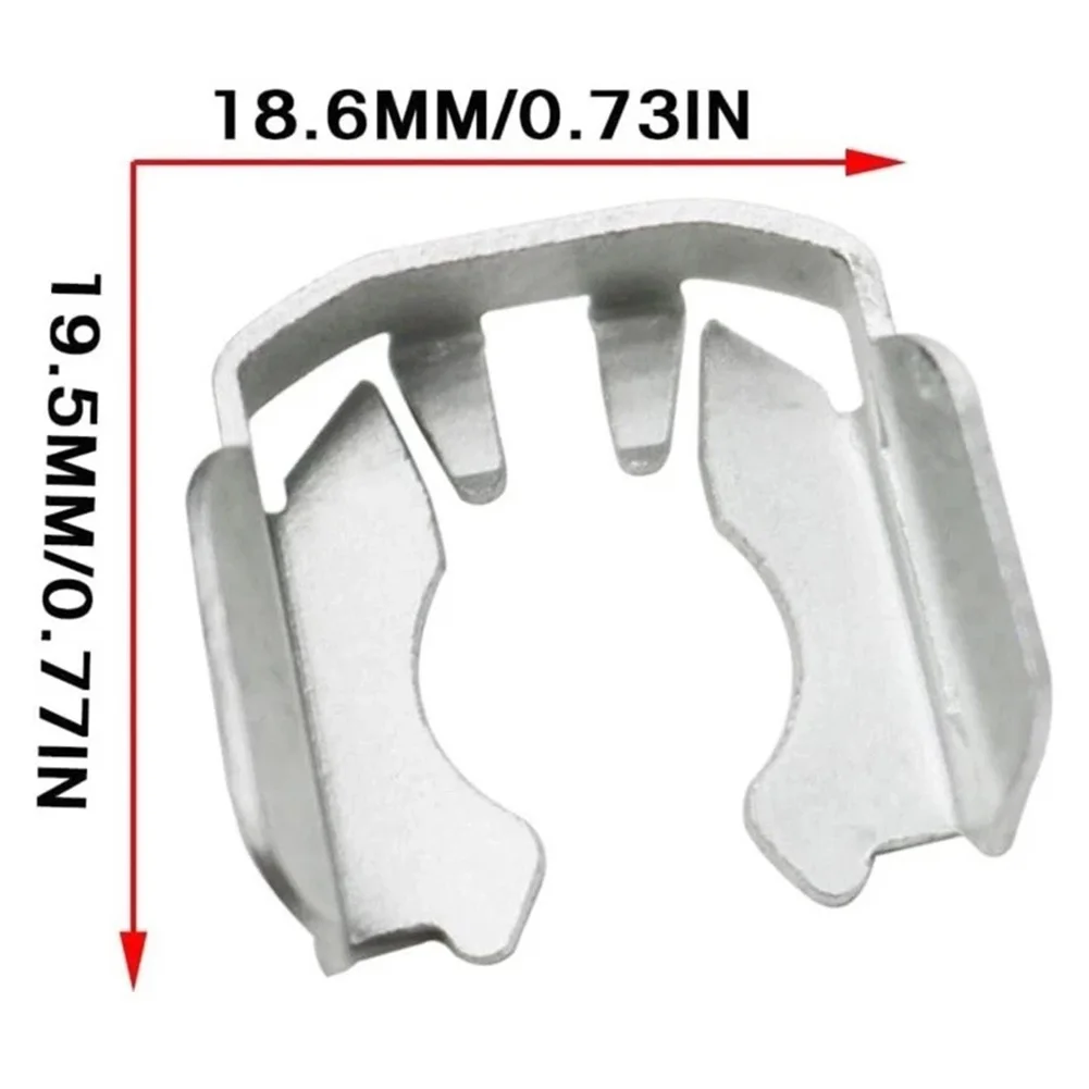 8 Fuel Injector Retainer Clips for Chevrolet For Buick Applications Matching OEM 12570620 PC61004 Specifications