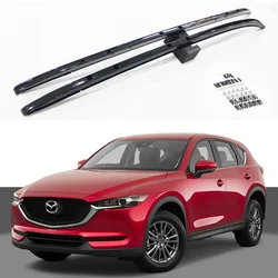 Car Roof Rack Cross bar For Mazda CX-5 CX5 2017-2024 Rails Bar Luggage Carrier Bars top Racks Rail Boxes