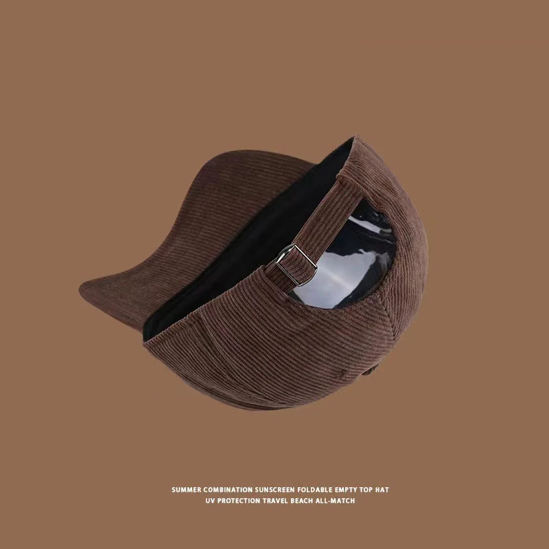Vintage Cord Baseball Cap für Männer und Frauen Frühling Herbst Neue Brief Stickerei Outdoor Snapback Hut lässig Hip Hop Gorras – Detail 7
