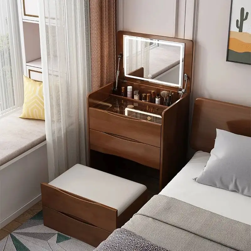 

Bedroom Storage Makeup Mirror Modern Dressing Table Drawer Dressing Table Luxury Nordic Penteadeiras De Maquiagem Furniture