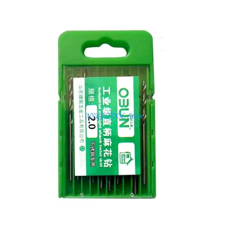 L8RC Heavy-Duty M35 Cobalt Steel Twists Drill Bits Straight Shank,for Drilling Through Hardened Steel and other Materials