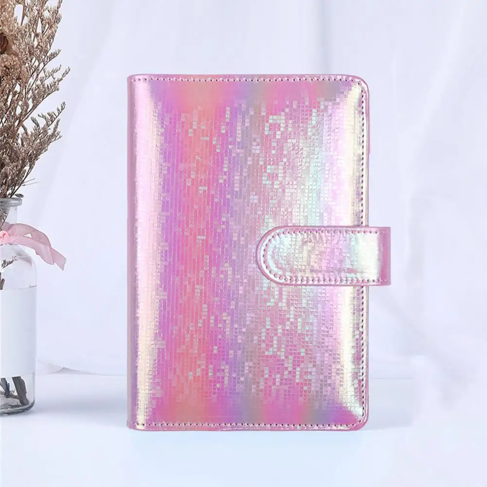 Magnetic Buckle A6 Notebook Binder 2022 Pocket Notepad Loose Leaf Binder Note Book Faux Leather Agenda 2022 Notebook блокнот