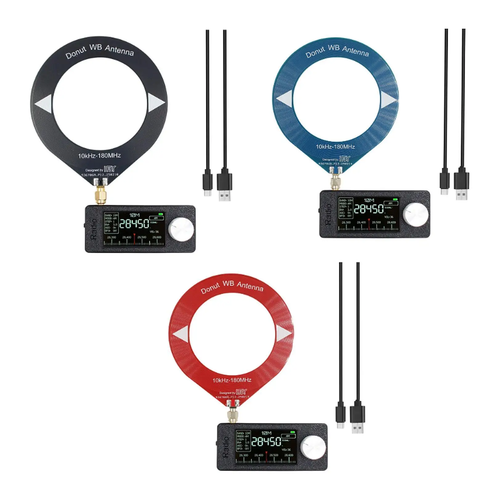 

SI4732 Мини-радио AM/lsb/USB 1,9-дюймовый экран Компактный портативный перезаряжаемый вещание для пеших прогулок на открытом воздухе в помещении для офиса пожилых людей
