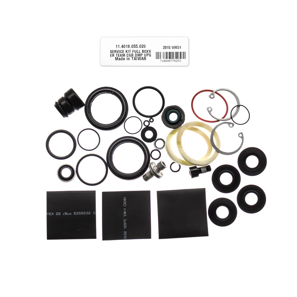 ROCKSHOX FORK SERVICE KIT FULL SERVICE SOLO AIR (INCLUDES AIR SEALS, DAMPER SEALS & HARDWARE) BOXXER TEAM B1 11.4018.055.020