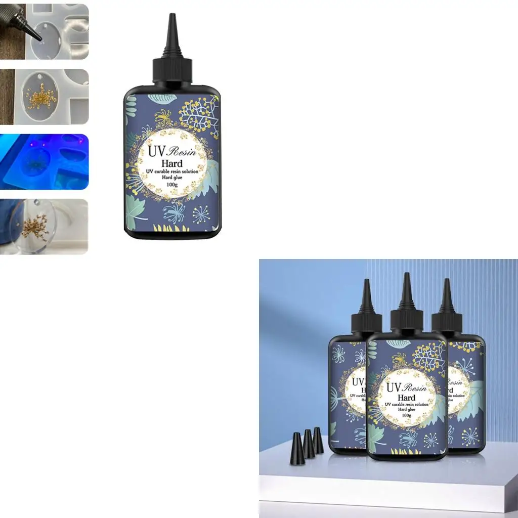  High Transparency UV Adhesive 100ml Glues for Nighttime Use and DIY Projects
