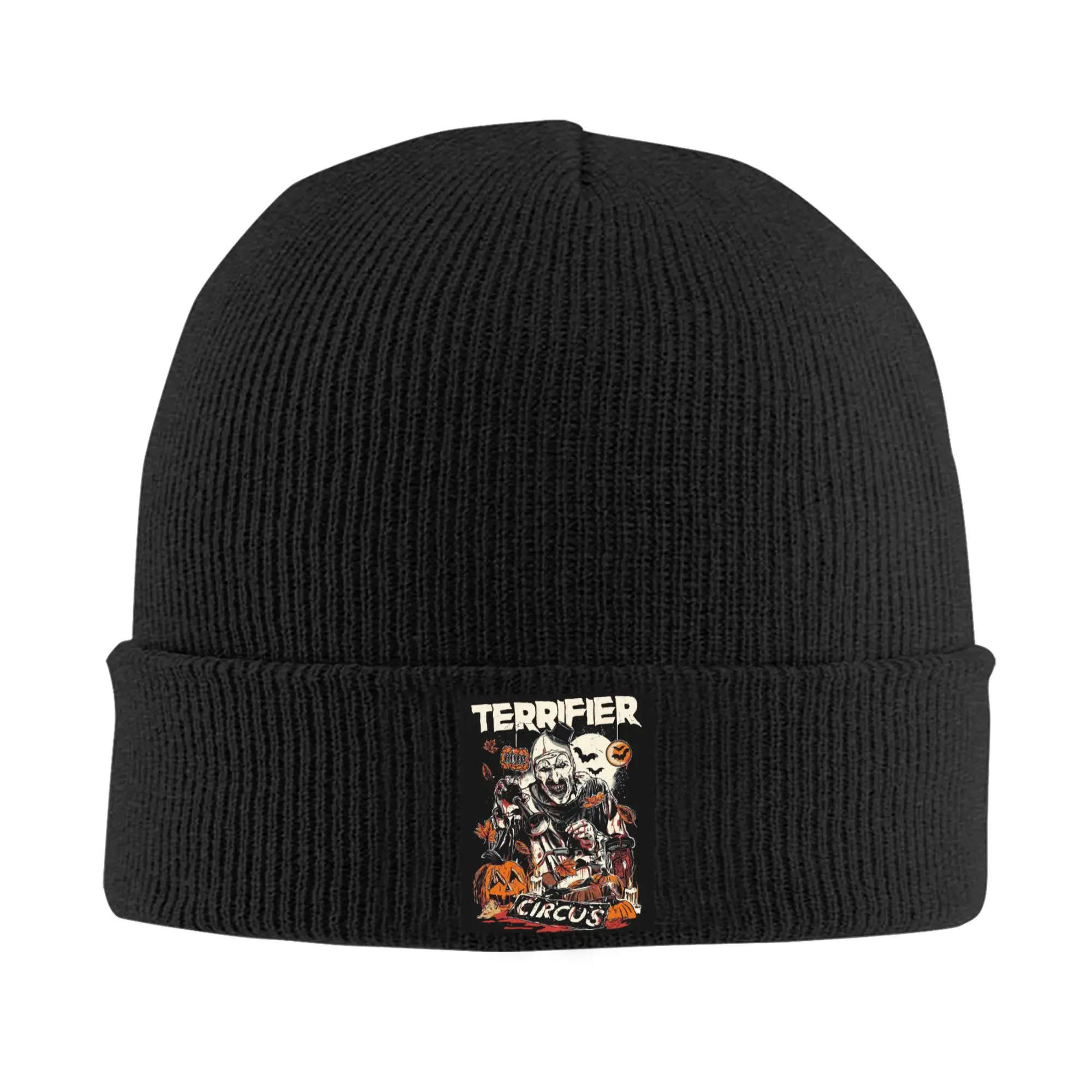 T-Terrifiers Hot Halloween Christmas Classical Bonnet Hat Cool Knitted Hat Men Women Unisex  Warm Winter Skullies Beanies Caps