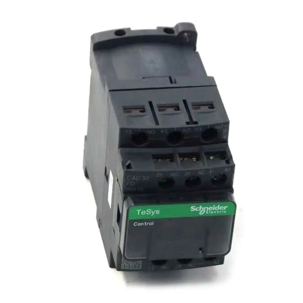 

CAD32FD CAD32FDC Control relay, TeSys Deca, 3NO+2NC, 0 to 690V, 110VDC standard coil, screw clamp