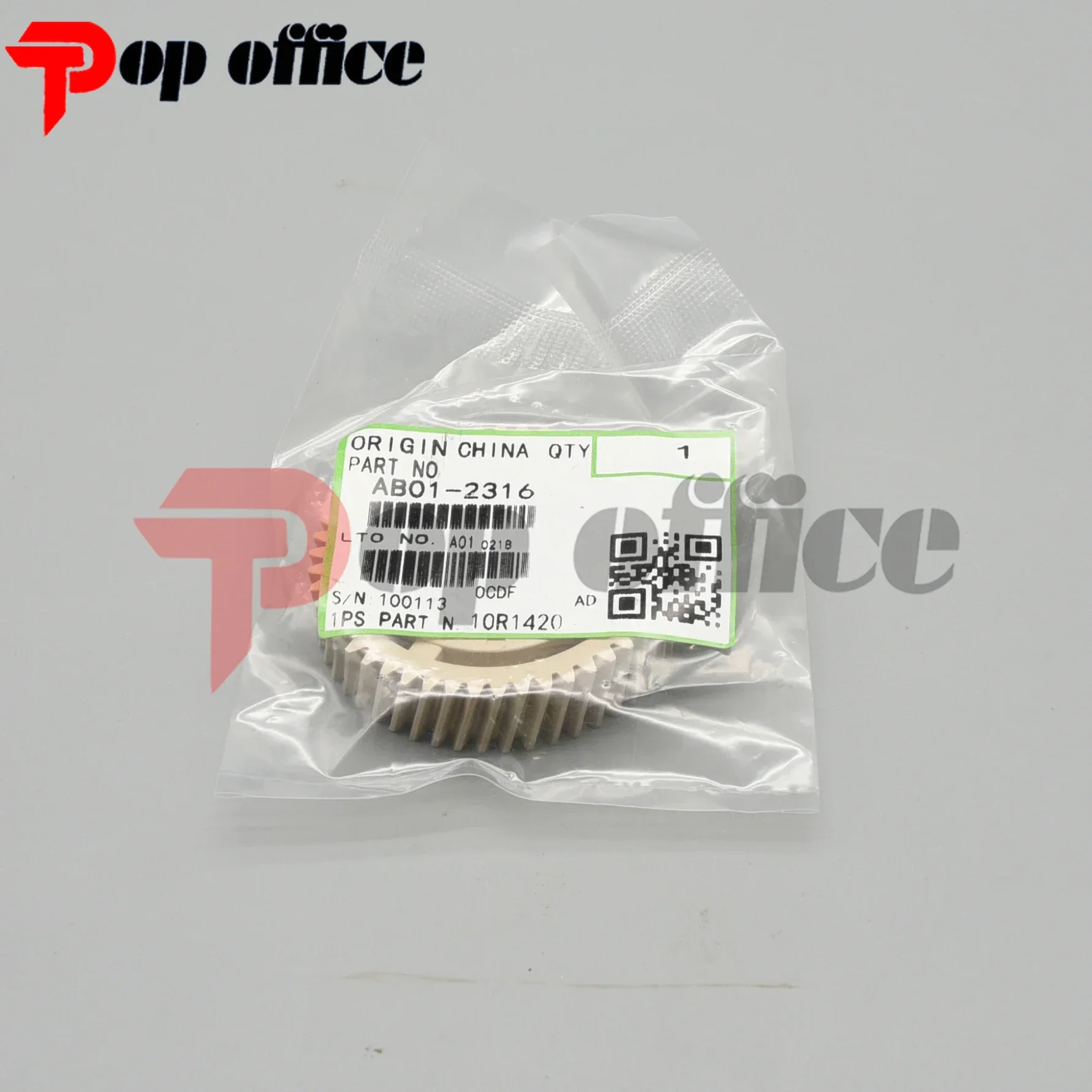 10Pc Compatible new Upper Fuser Roller Gear AB01 2316 AB012316 used be for Ricoh 1075 1060