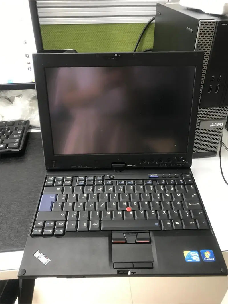 كمبيوتر لوحي جديد 90% X220T i5 4g بشاشة تعمل باللمس كمبيوتر محمول تشخيصي للسيارة مع برنامج SSD/HDD 2025.05 Win10 لـ BME Icom A2 A3 NEXT Wifi