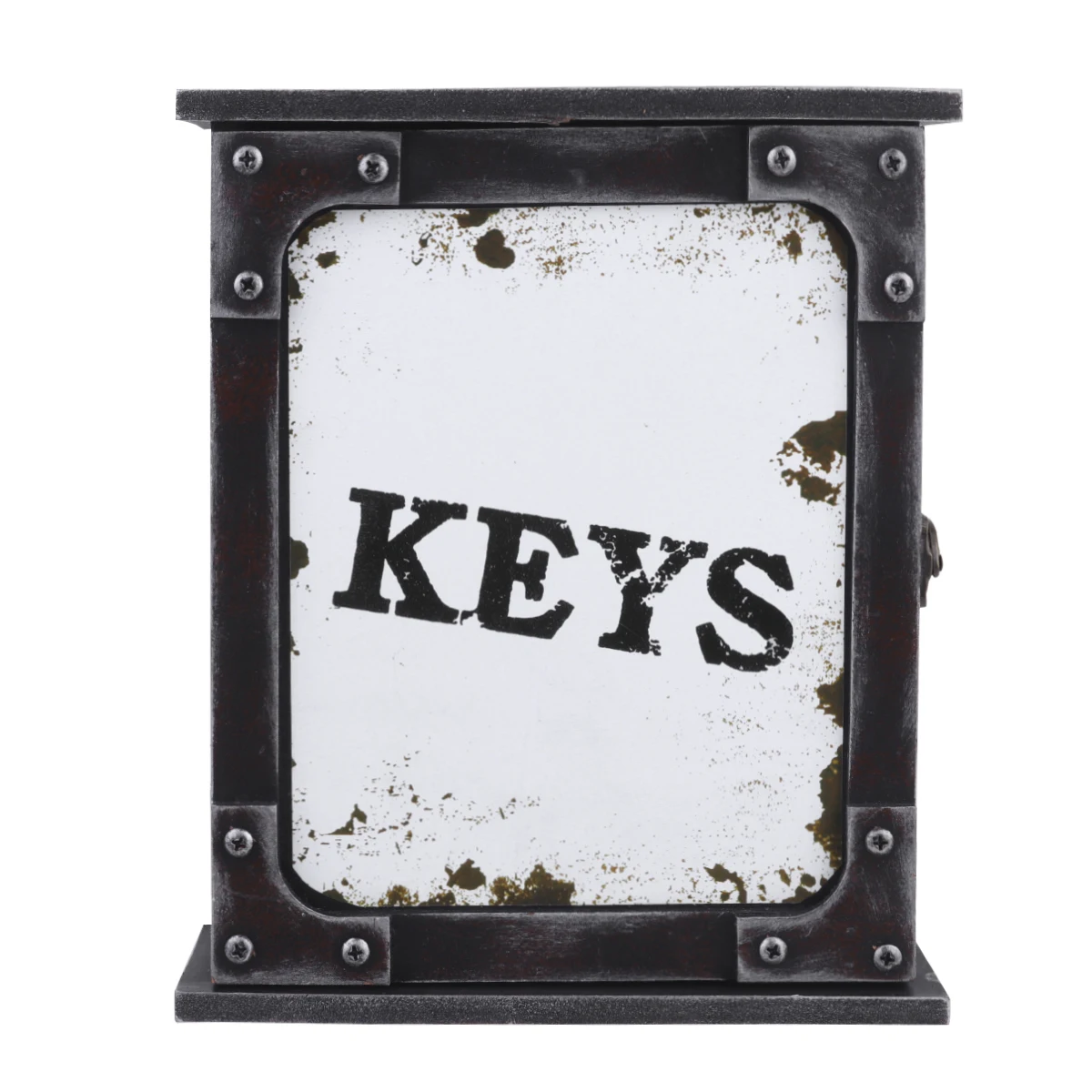 

Wooden Letter Key Box Wall Mounted Key Holder Decorative Case for Home Office Kitchen Bedroom ganizing Rack Small Items Storage
