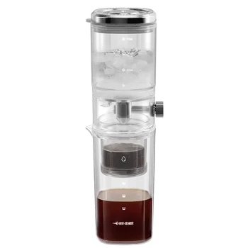 MHW-3BOMBER Ice Drip Coffee Maker 400ml Cold Brew Coffee Dripper Slow Cold Drip Iced…
