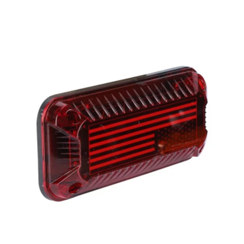LED Motorhome Tail Light Set with Left and Right Rear Assemblies, Integrated License Plate and Red American H9EE