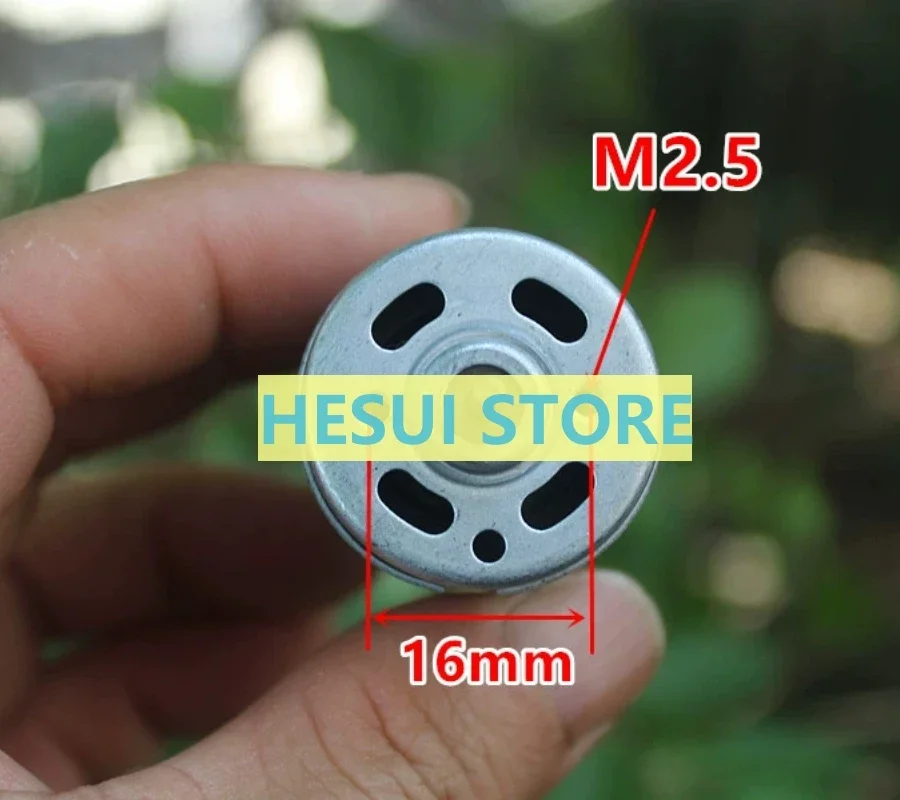 395 تيار مستمر محرك عالي السرعة طائرة نموذج السفينة 7.4 فولت 12500 دورة في الدقيقة