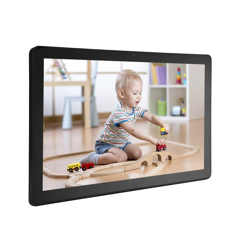 15.6 Inch Android 14 Digital Signage Advertising Machine With RK3576 IPS Capacitive LCD Touch PoE With CE FCC for AI Robot