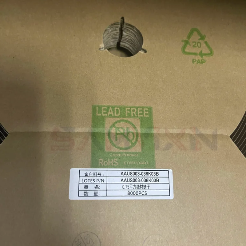 AAUS003-036K03B (10pieces) AAUS Series Male Crimp Pin Contact 0.5-0.75mm² for BMS ,Original In Stock