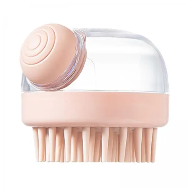 

Manual Massage Comb Brush Silicone Portable Dual-use Hair Care Tool Washable Grooming Comb for Women Men Pets Bathroom Spa