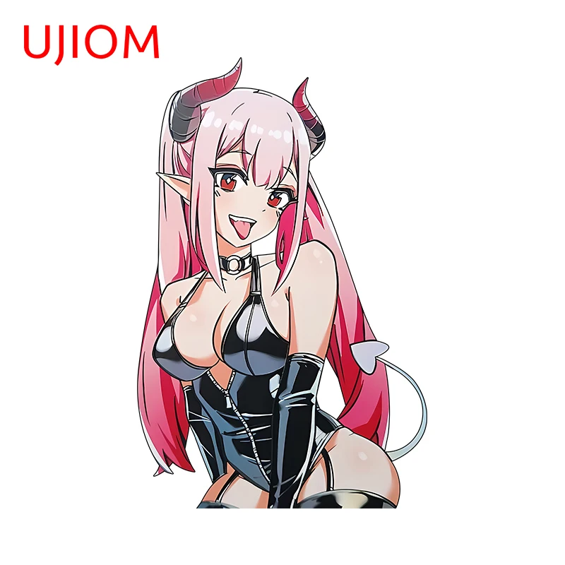 

UJIOM Trendy Seductive Girl Wall Sticker High Quality Artistical Edgy Picture Decal Kitchen Refrigerator Cupboard Decoration