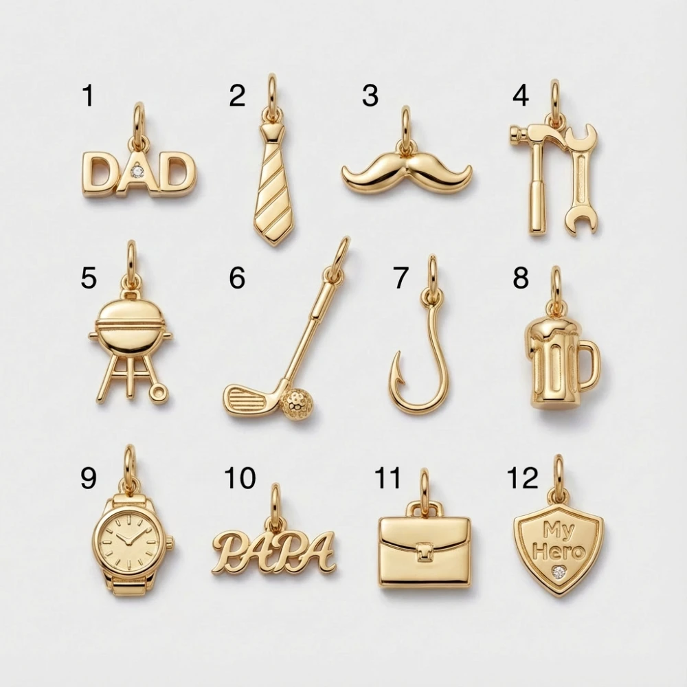 316 Edelstahl Wasserdicht Farbbeständig Modisch Und Beliebt Anhänger Für Schmuck DIY – Detail 6