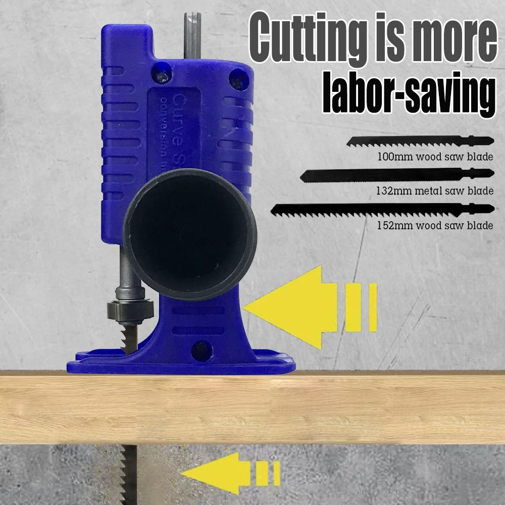 الحفر الكهربائية المعدلة إلى مناشير كهربائية الترددية محول المنشار ملحق مناشير كهربائية الحفر إلى مناشير الرقصة أداة قطع الخشب