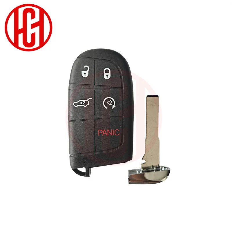 SIP22 Blade Smart Remote Car Key Shell Fob for Jeep Renegade Compass 2/4/5 Buttons Auto SUV Keyless Entry Fob Case - Image 5