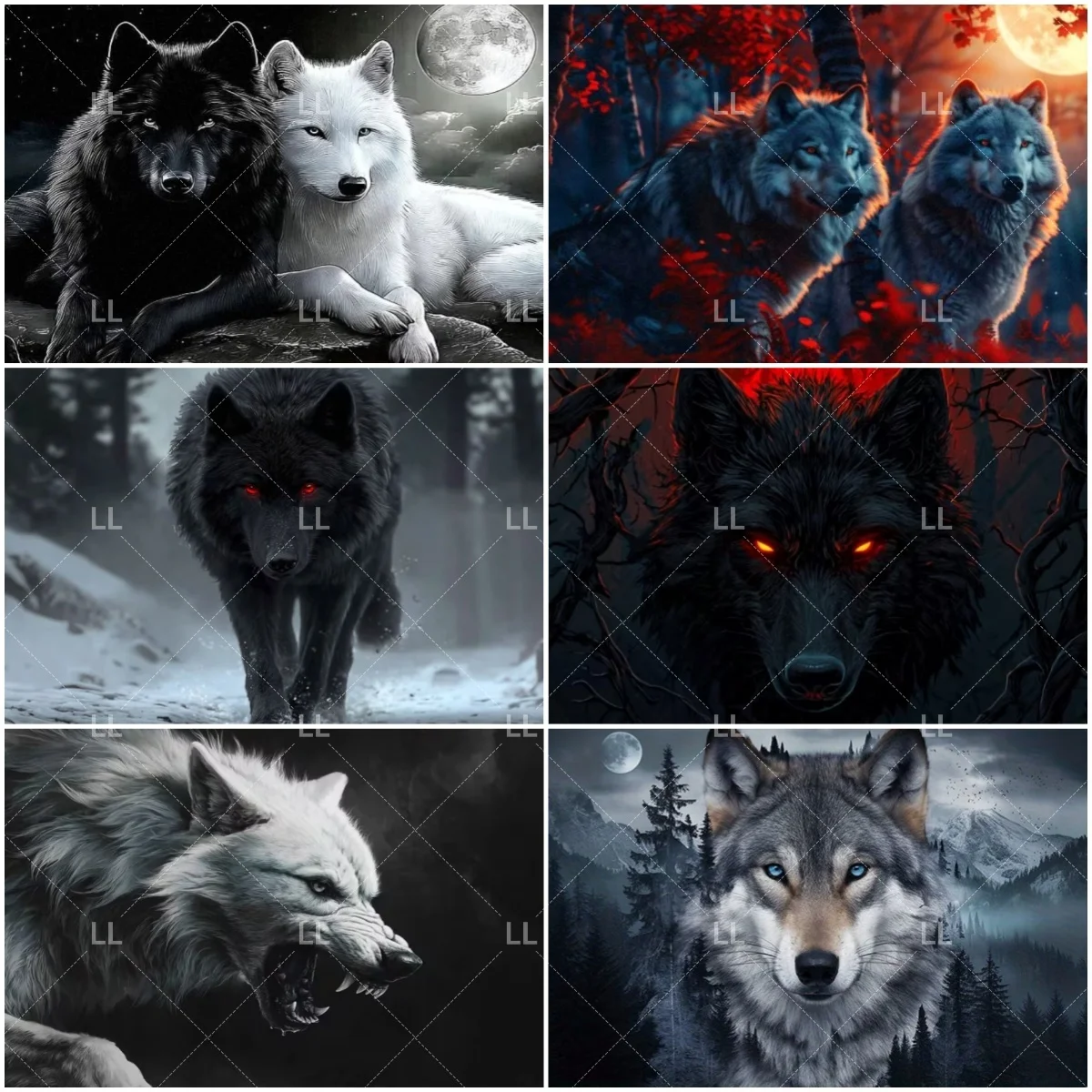 

Animals Wolf Photography Background Jungle Beast Artistic Backdrop Decoration Inspiration Poster Garage Banner Girl Boy Gift