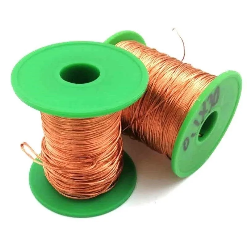 180 Degree Heat Resistant Copper Enameled Wire EIW Magnet Wire QZY-2/180 Round Copper Wire