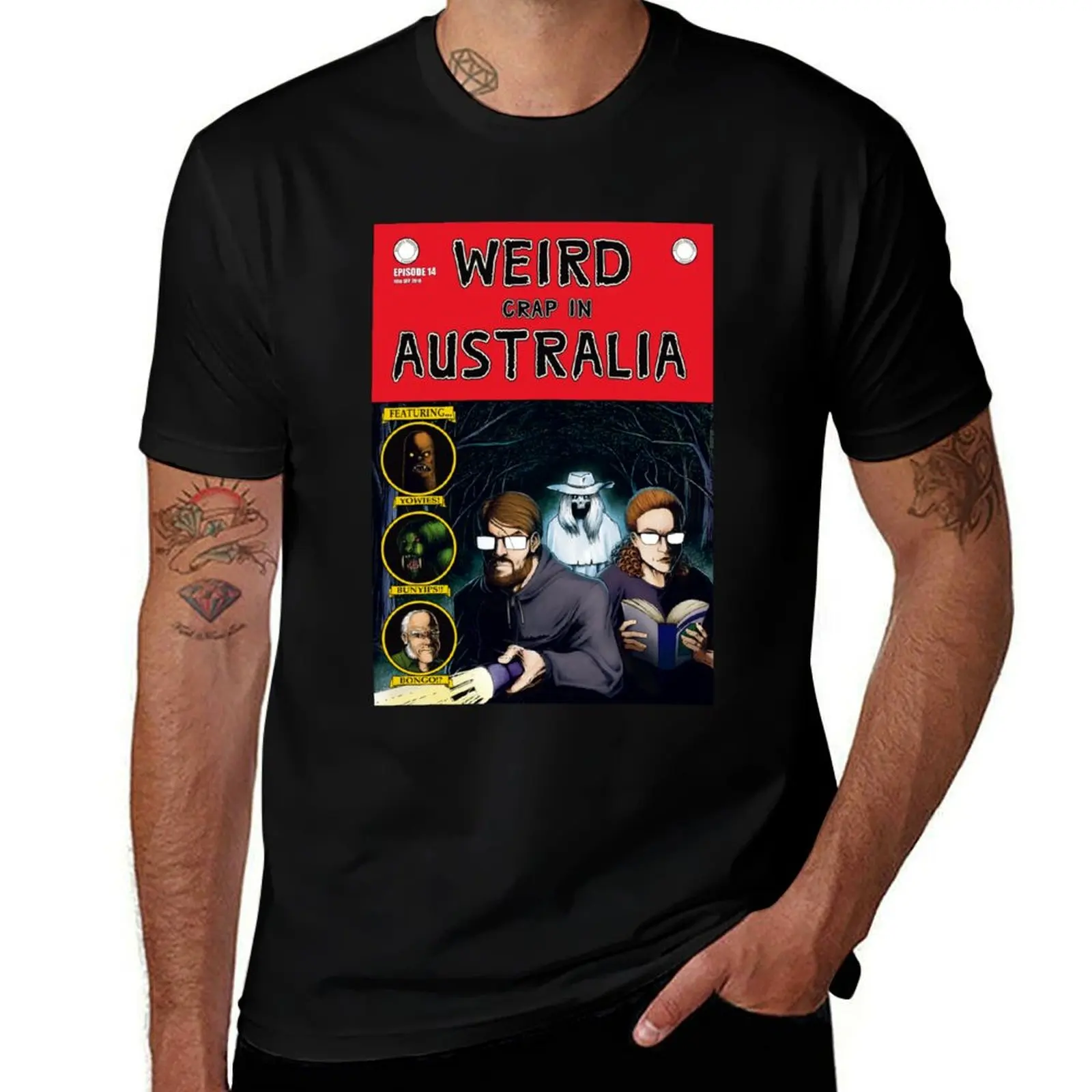 Weird Crap in Australia - Episode 14 T-Shirt Basic Simple Casual Short Sleeve Tee T-Shirt
