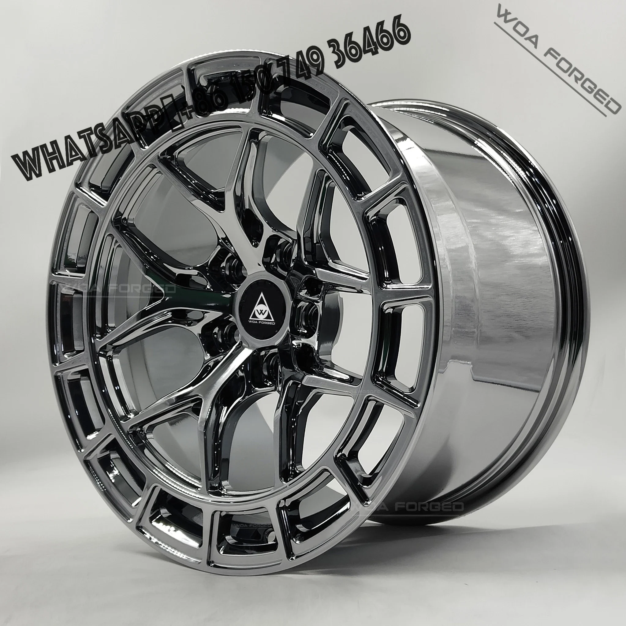 

Customized 17-24 Inch CHROME Polishing HFX-1 Forged Wheels Lightweight Carbon Fibre Alloy Passenger Car Rims New Condition