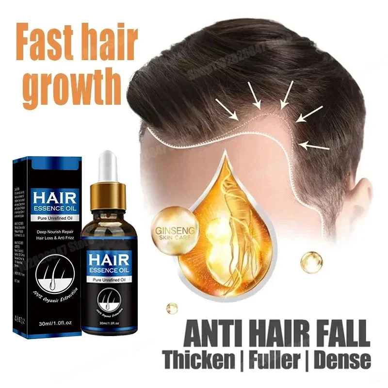 

Effective Fast Hair Growth Oil Baldness Repair Hereditary Hair Loss Postpartum HHair Seborrheic HHair Anti Loss 7 days