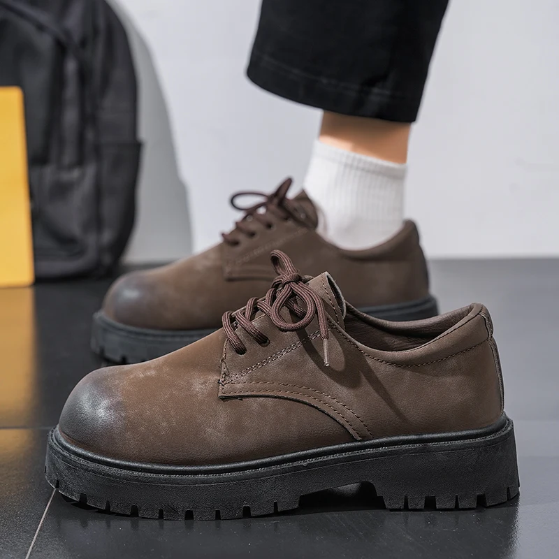 Multi-match Mary Jane Anti-rub Inner for All-day Wear, Breathable Hidden Elevation Tough Wear-resistant Durable Outsole