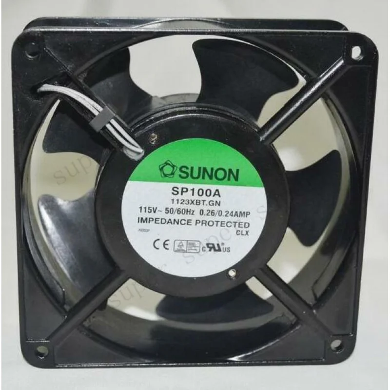 

S+ SUNON SP100A 1123XBT.GN 12038 AC 115V 120V 120*120*38MM cabinet Cooling fan
