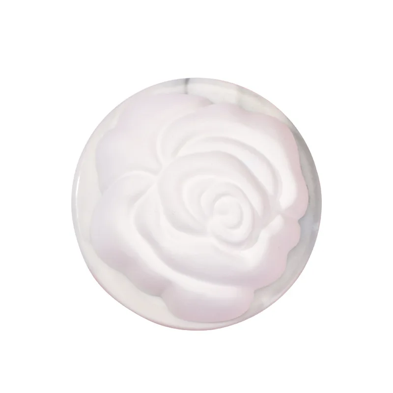 150g Bath Ball White Rose Bubble Bomb Bath Football Burst Salt Bath Salt Ball Oil Control Exfoliating Moisturizing Foam Rich