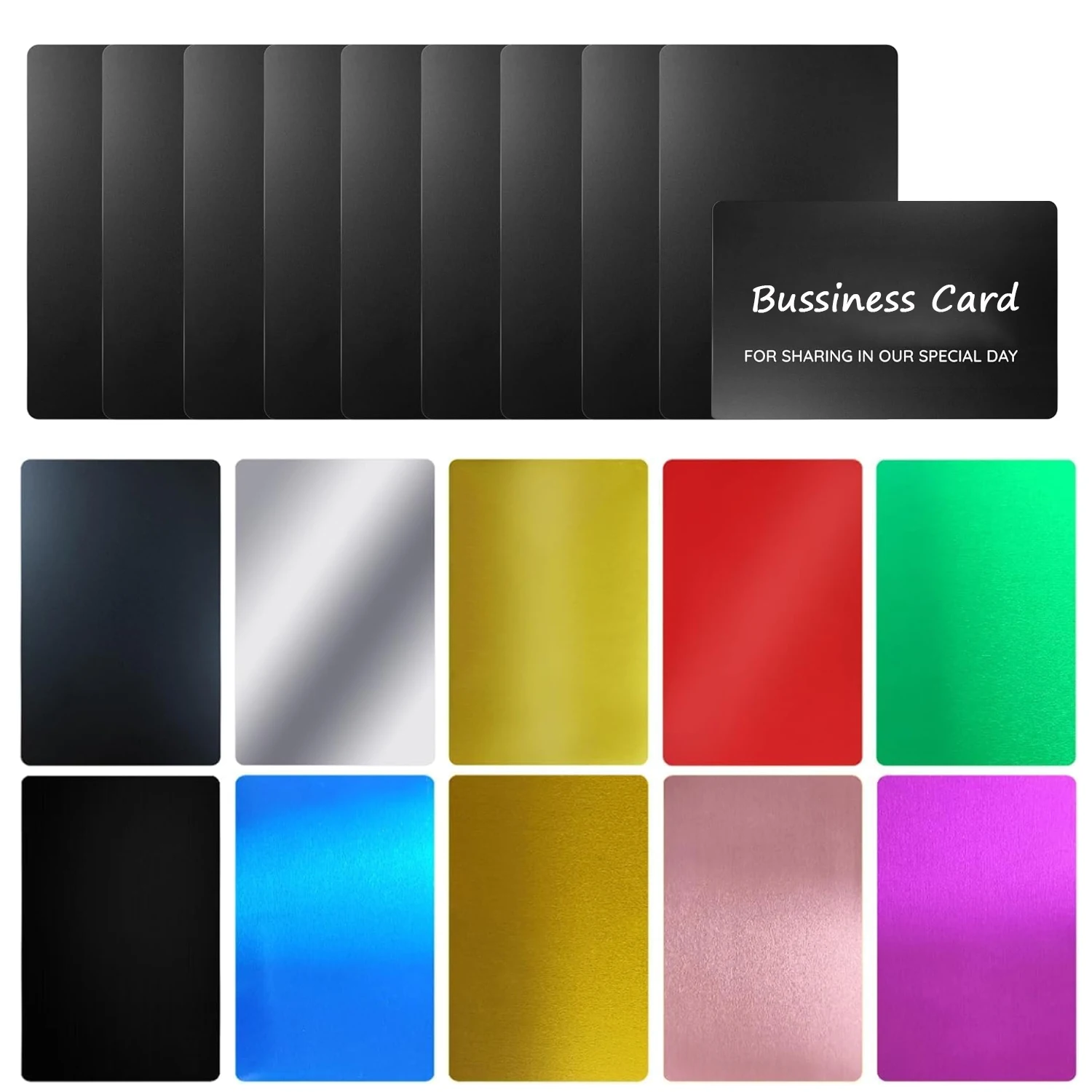 

100/ Металлические визитки без печати, толщина 0,21 мм, для лазерной гравировки, для дома, офиса, клиентов, подарков, приглашений, DIY-поделок