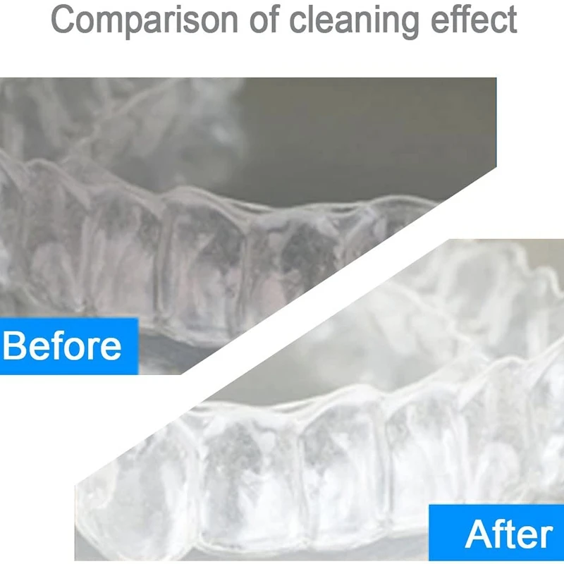 Limpador de dentadura sem fio sônico, máquina de limpeza de moedas de joias premium-A68M