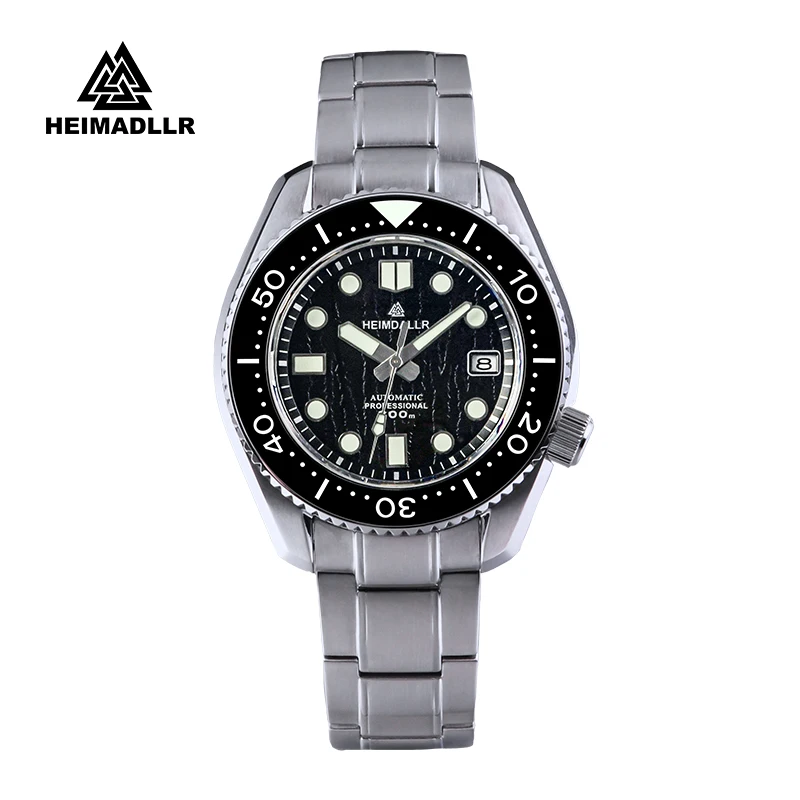 HEIMDALLR Watch Stainless steel MM300 SBDX Watch 300M Waterproof Sapphire C3 Luminous For NH35 Automatic Movement Men watch