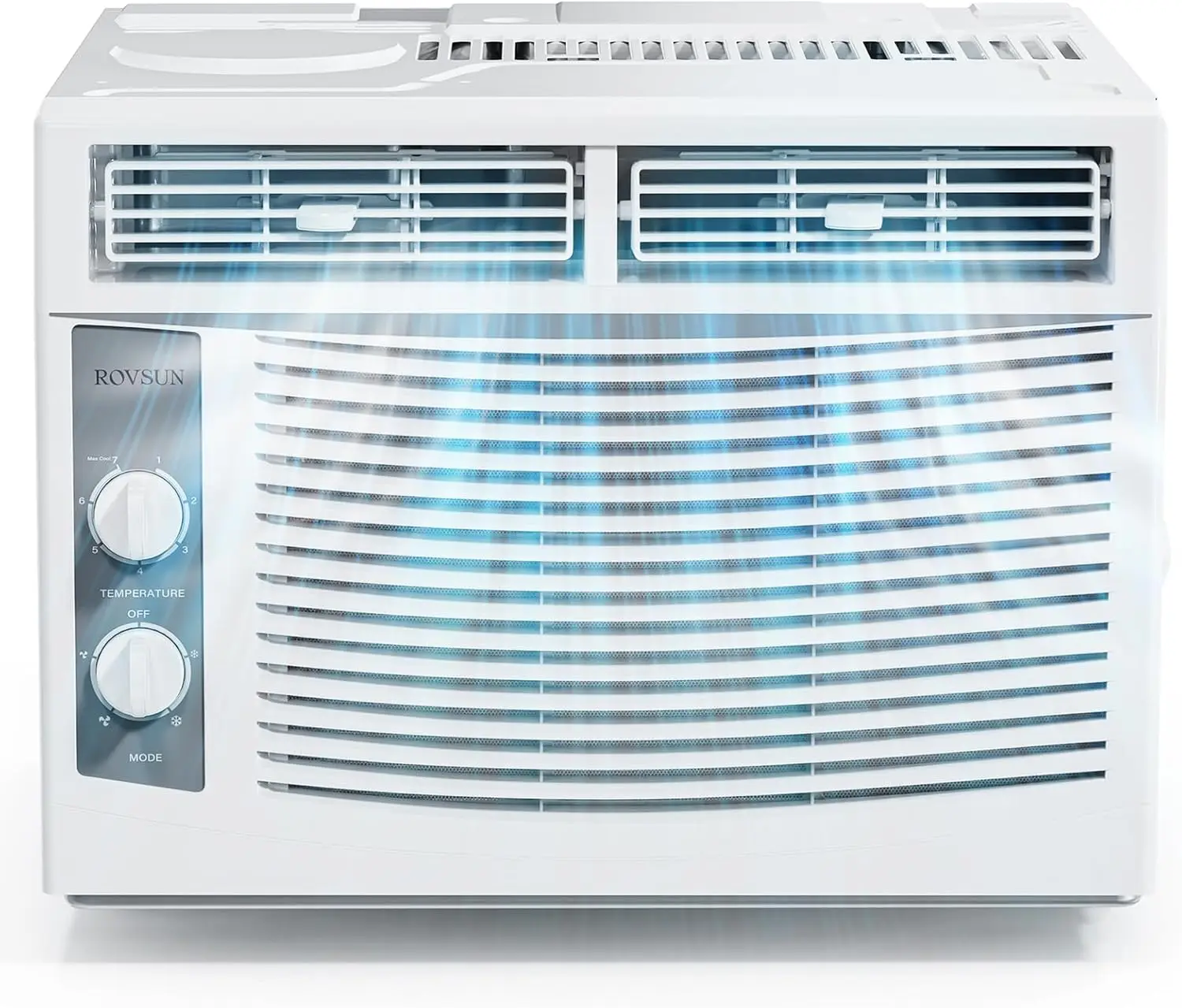 

5000 BTU Window Air Conditioner, Window AC Units with Mechanical Controls & Easy Install Kit, Ideal for Rooms up to 150 Square