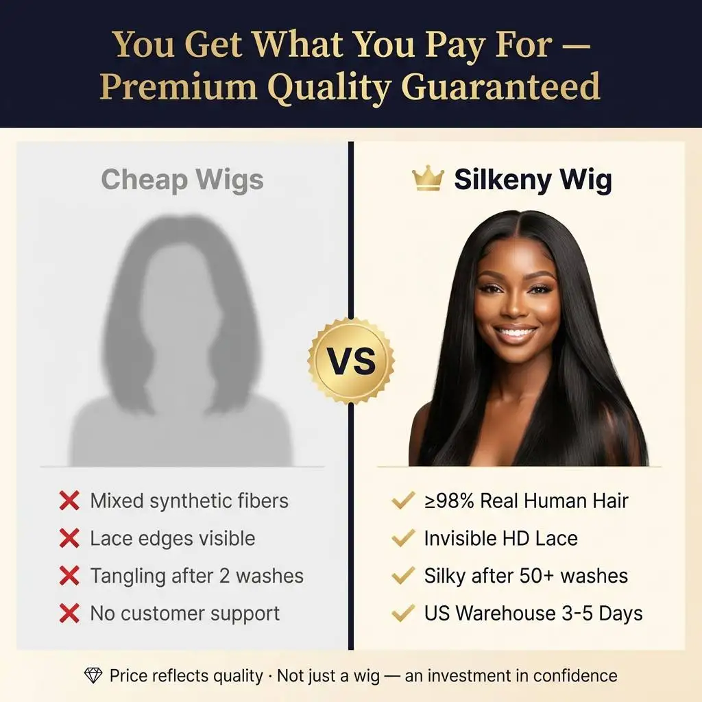 ≥98% Human Hair Bone Straight Lace Front Wig 13x6 HD Lace Glueless Wear and Go Pre Plucked Baby Hair Ship US 3-5 Days For Women