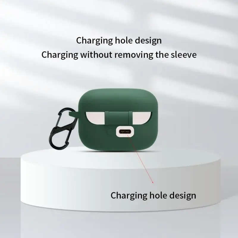 Capa de silicone para sony linkbuds s luxo macio linkbuds fone de ouvido sem fio bluetooth protetor com chaveiro para linkbuds s capa