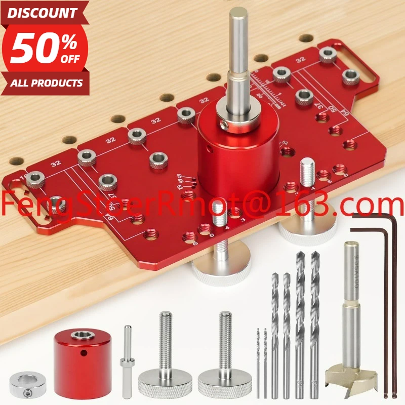 

Зажим для отверстий, скрытый шарнирный зажим 2 в 1, зажим для полки, сверлильный зажим, шкаф из алюминиевого сплава