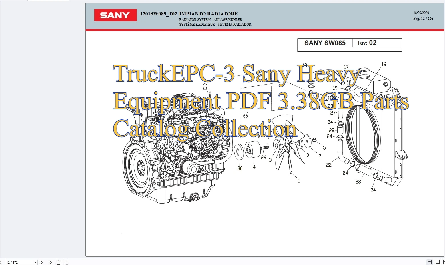 

Коллекция каталогу запчастей TruckEPC-3 Sany Heavy Equipment PDF 3,38 ГБ