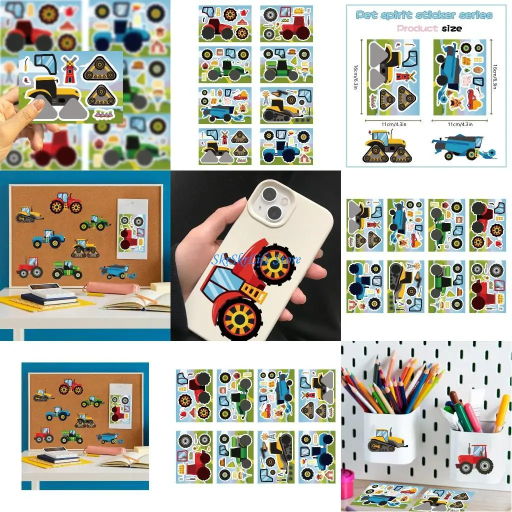 

E65E Художественные ремесла Изготовление карточек Стикеры для скрапбукинга Декоративные наклейки для скрапбукинга Декорации